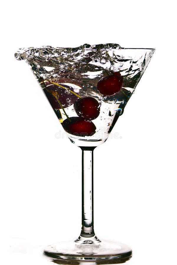 Coctail with cherry