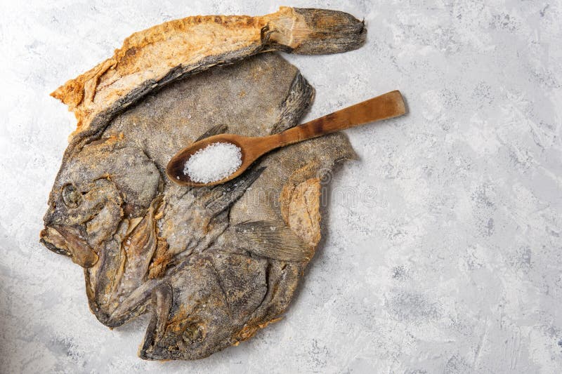 Cod is a Nutritious Food Rich in Calcium, Phosphorus and Omega3 Stock