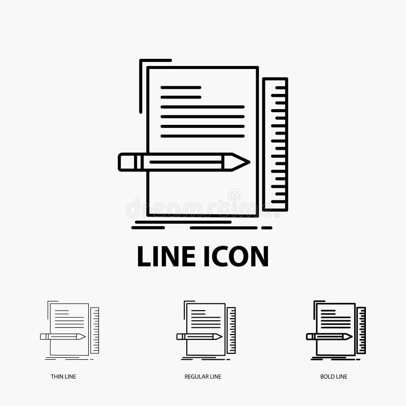 Download Code File Computer System Vector Thin Line Icon Stock ...