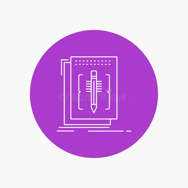 Download Code, Edit, Editor, Language, Program White Line Icon In ...