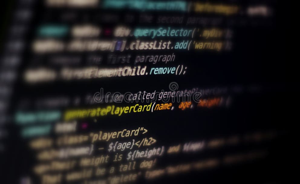 Code, HTML, Php Web Programming Source Code. Abstract Code Background ...