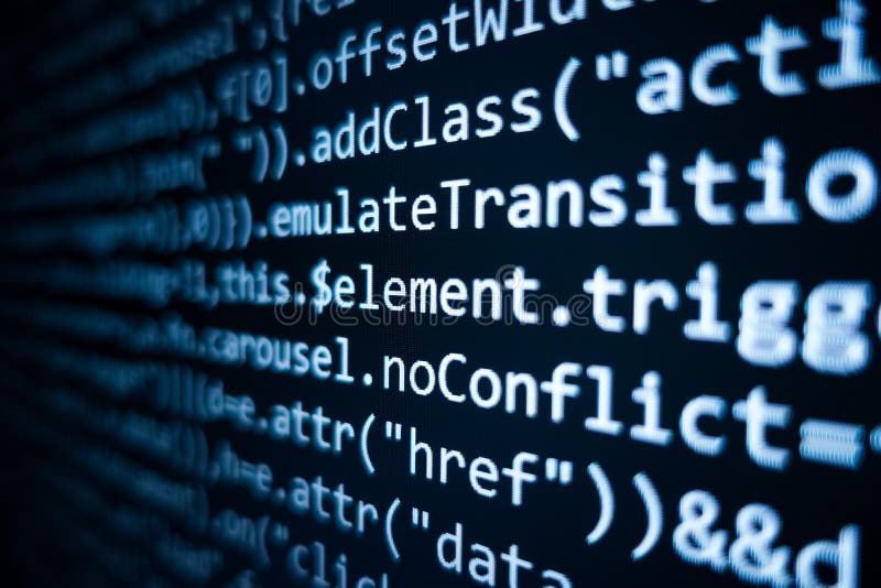 Code on screen stock image. Image of background, digital - 149857061