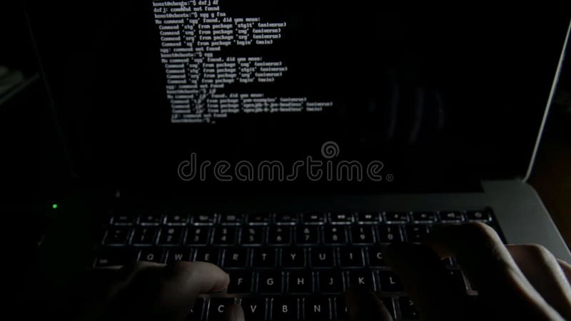 Coding code program programming compute coder work write software hacker develop man concept stock video