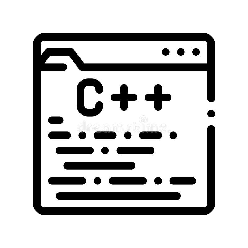 Coding Language Icon Black White Stock Illustrations – 565 Coding ...