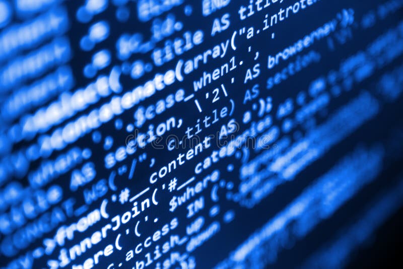 Coding stock images