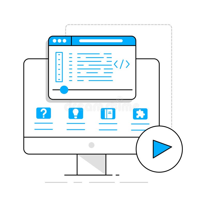 Enhance coding tutorials with visually engaging illustrations. Explore coding concepts, programming languages, and step-by-step guides brought to life with these graphics. Coding tutorials vectors