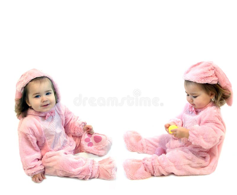 Coelhos para Easter fotografia de stock royalty free Coelhos para Easter fotografia de stock royalty free