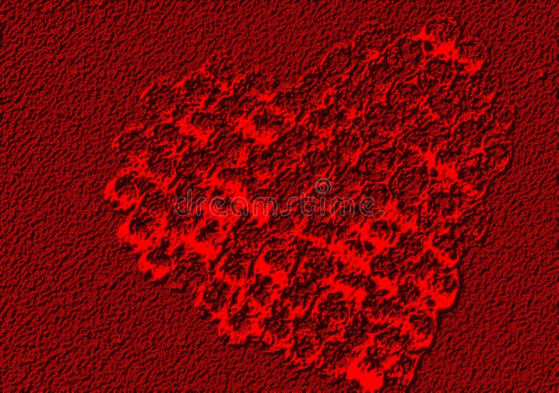 Coeur abstrait de valentine avec le fond texturisé photo stock Coeur abstrait de valentine avec le fond texturisé photo stock