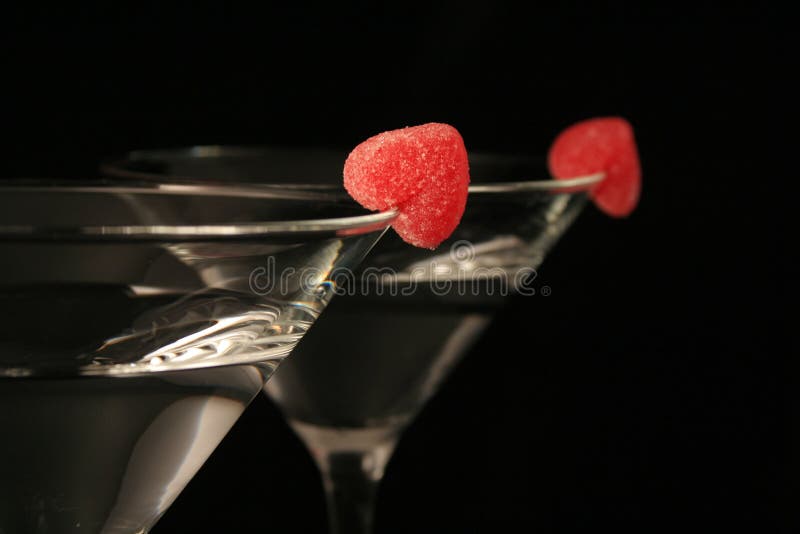 Coeur d'un Martini photos stock Coeur d'un Martini photos stock