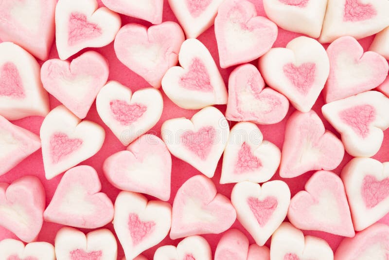 Bonbons coeur Saint-valentin avec messages sur eux Photo Stock - Alamy