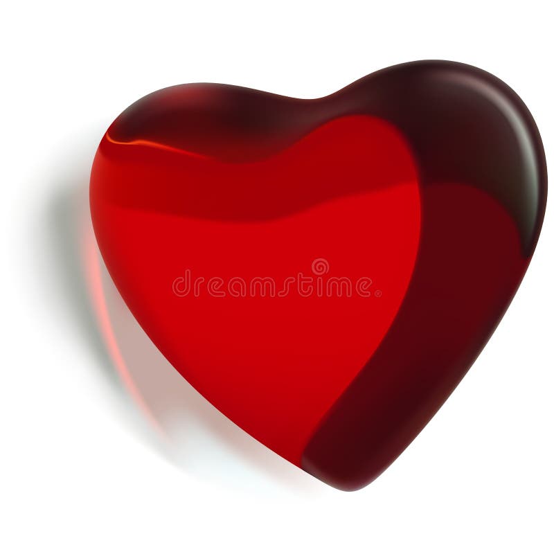 Émoticône Rouge De Forme De Coeur De Vecteur Sur Le Fond Vecteurs libres de  droits et plus d'images vectorielles de Coeur - Symbole d'une idée - iStock