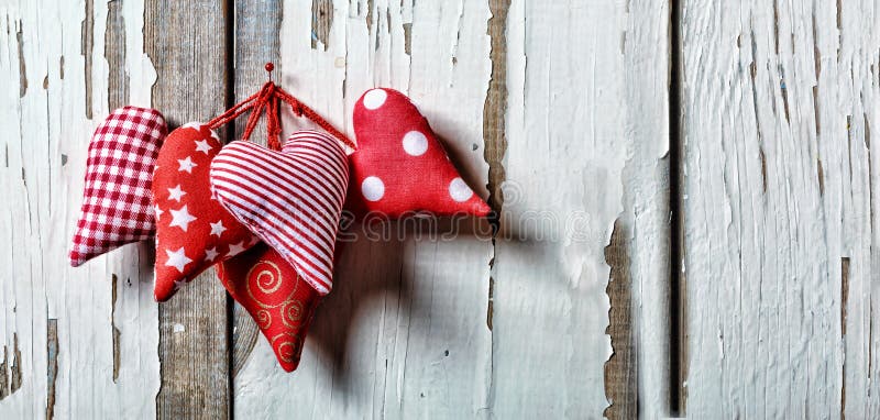 Coeurs de jour du `s de Valentine Fin vers le haut photo stock Coeurs de jour du `s de Valentine Fin vers le haut photo stock