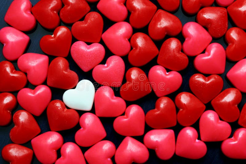 Coeurs de sucrerie images libres de droits Coeurs de sucrerie images libres de droits