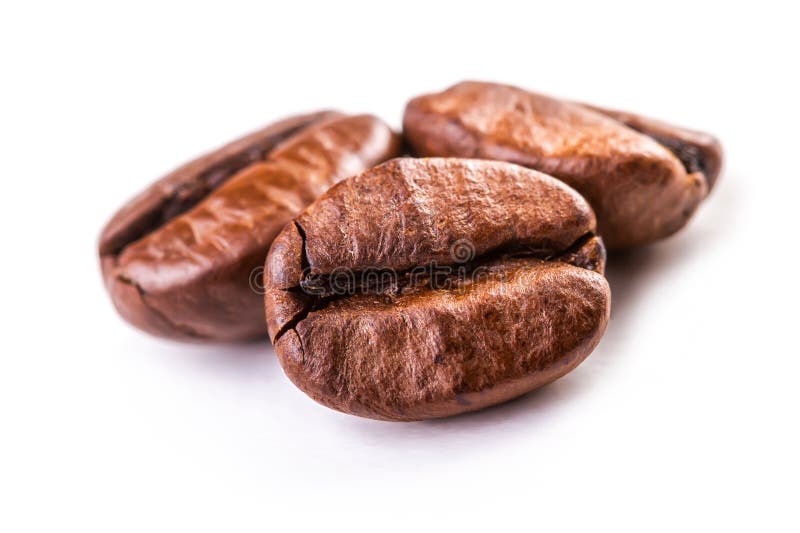 Coffebonen royalty-vrije stock fotografie