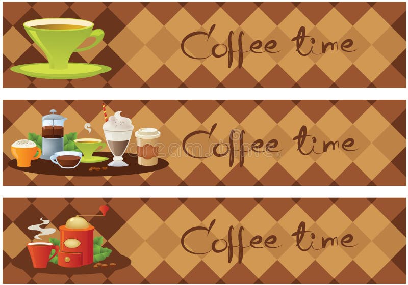 Coffee banners