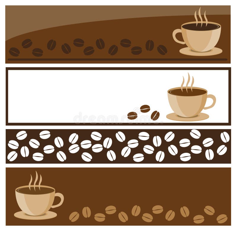 Coffee banners stock vector. Illustration of isolated 26623231