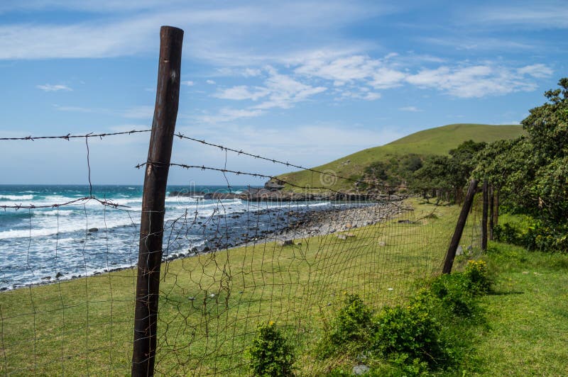Coffee Bay Camping, Eastern Cape, South Africa Stock Image Image of