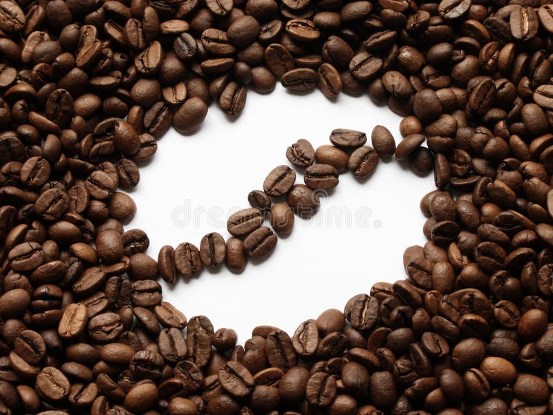 Coffee Bean in Coffee Beans Stock Image Image of edge, vivacity 4457237
