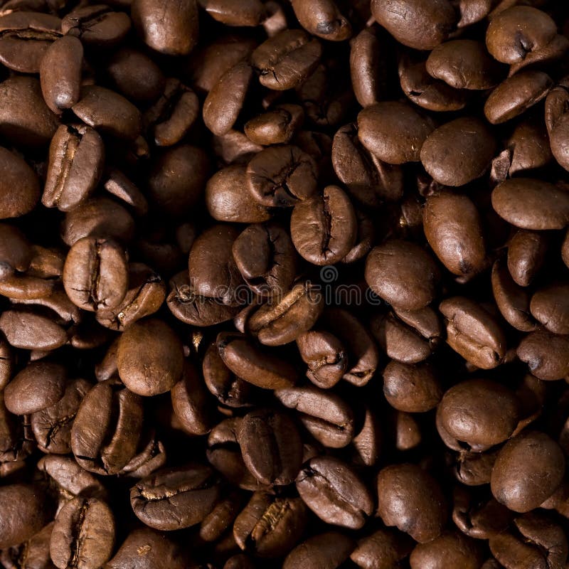 Coffee beans background