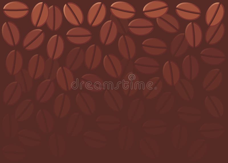 Coffee beans background