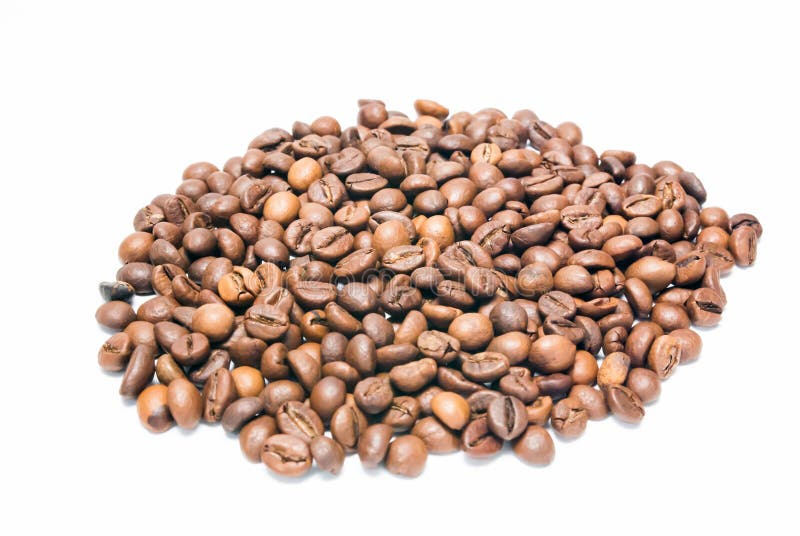 Coffee Beans a Transparent Background Stock Image - Image of pile ...