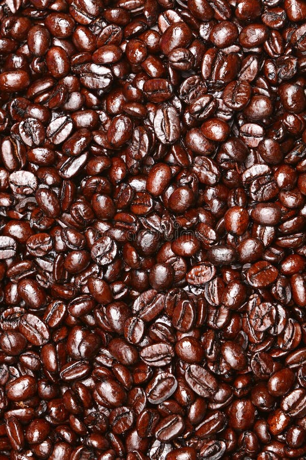 Coffee beans texture