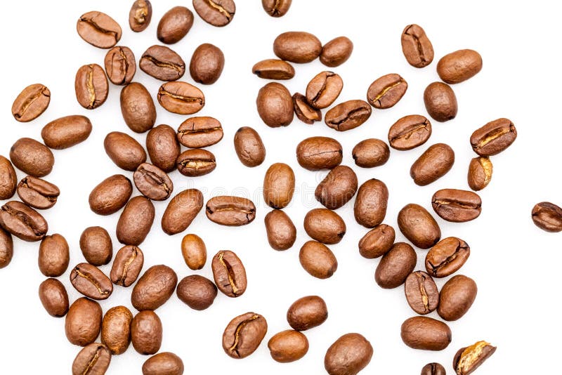 Coffee beans texture