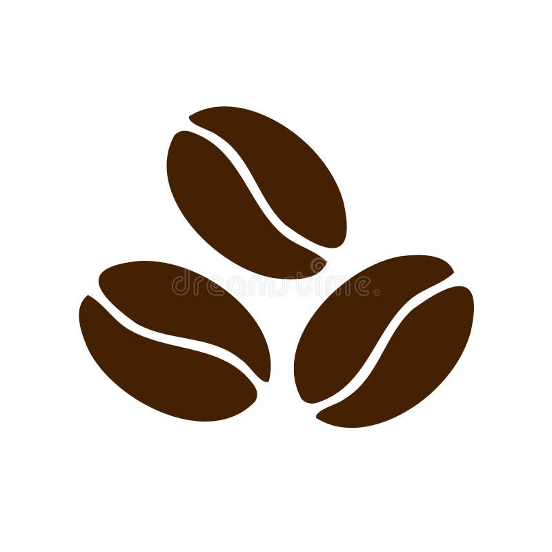 Coffee Beans Vector Coffee Bean Icon Logo Sign Icon Stock Vector 