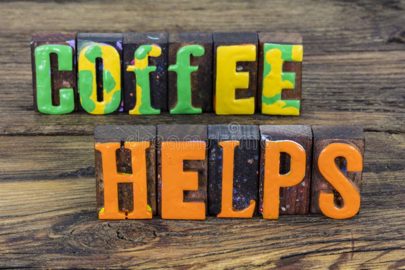 Coffee break time helps business people drink relax