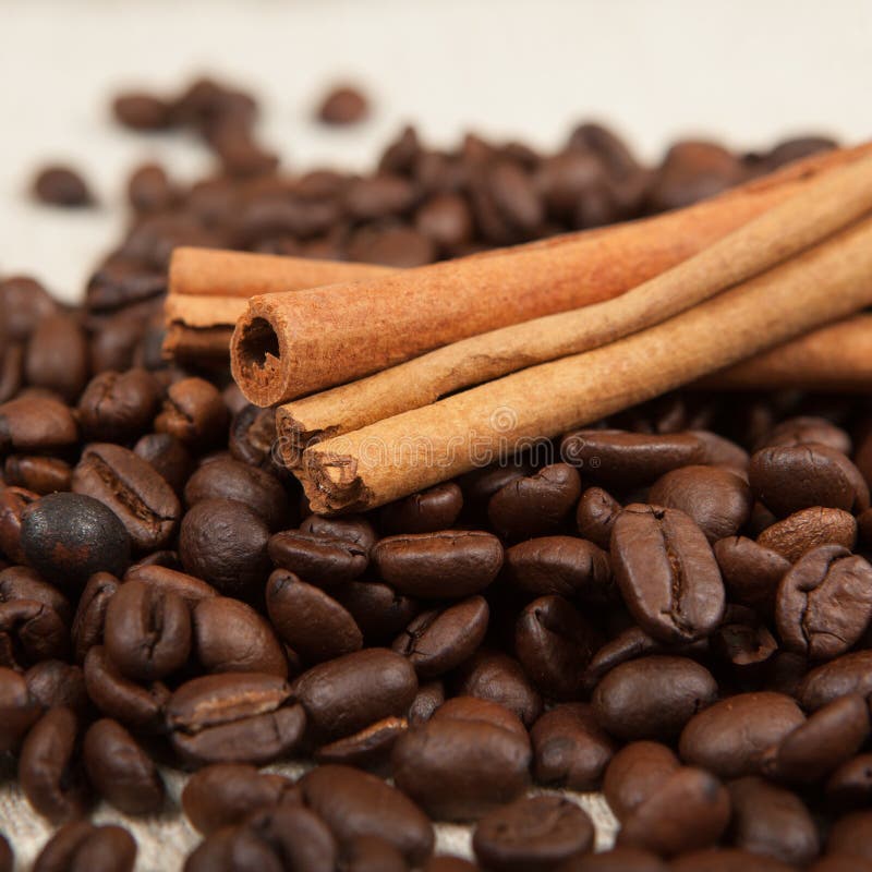Coffee and cinnamon stock photo. Image of brew, large 52159138