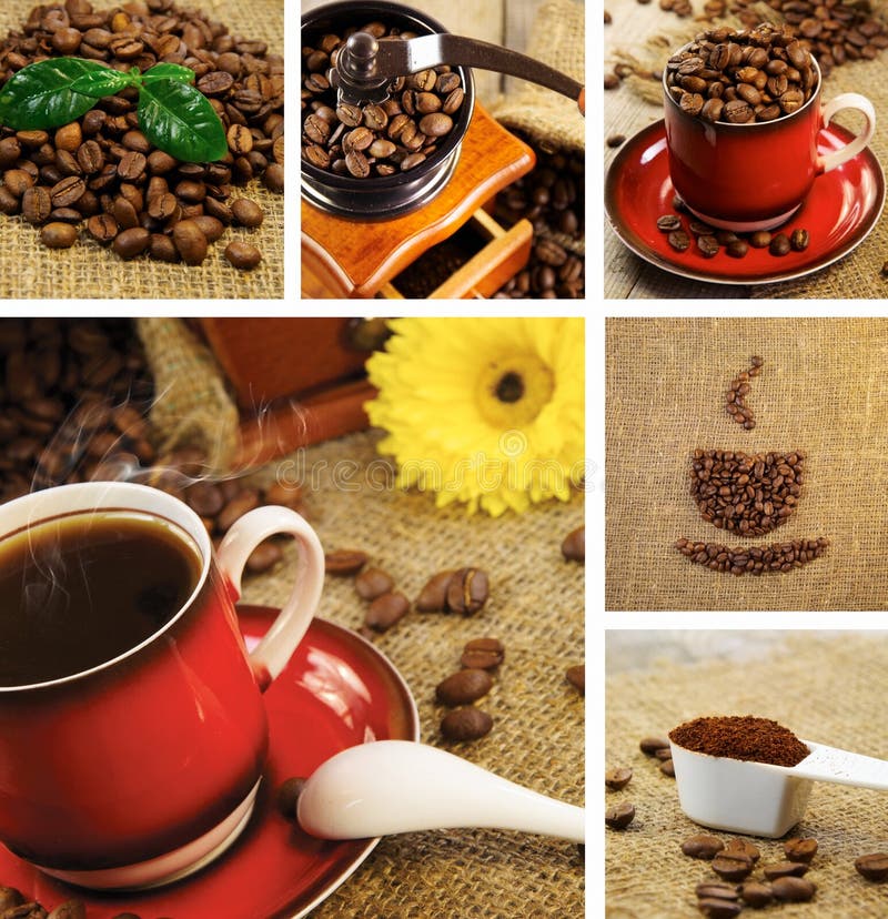 Coffee collage