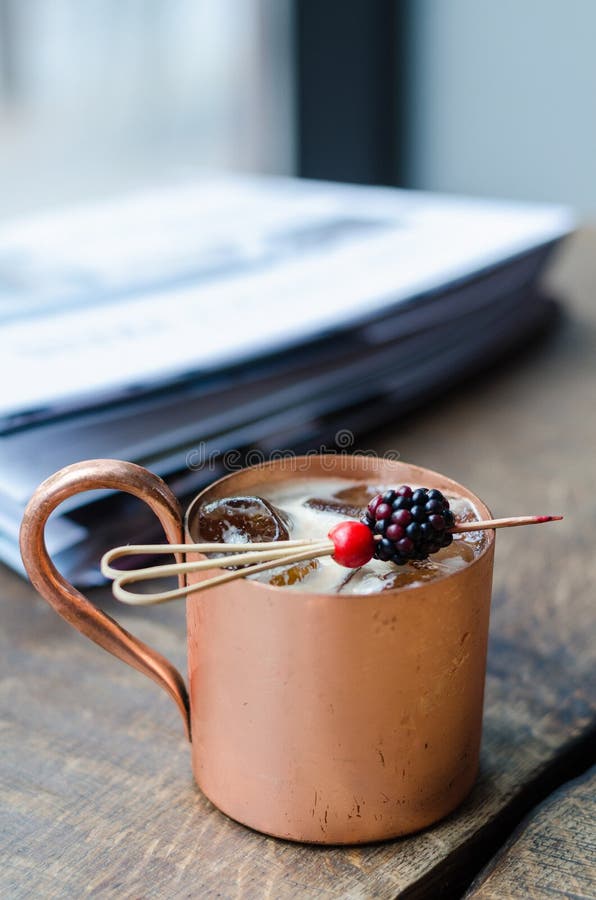 Coffee copper cup stock image. Image of arabic, black 99358109