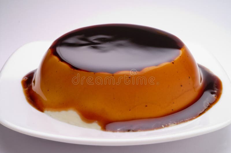 Coffee Cream Dessert Closeup Stock Image Image of soft, sweet 9372833