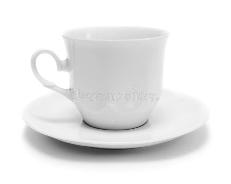 Cup of coffee and saucer stock photo. Image of black 16619832