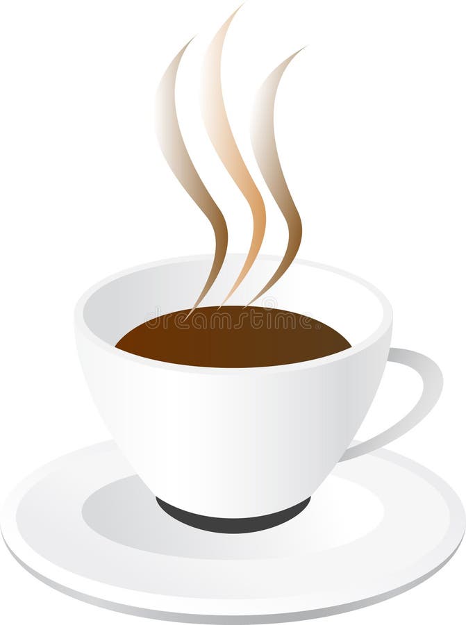 Coffee cup stock illustration