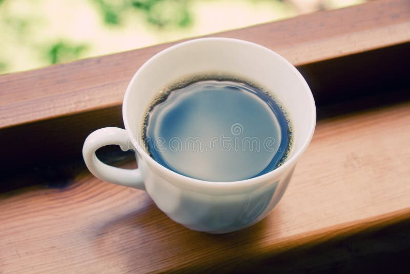 Coffee cup with freshly made coffee stock images