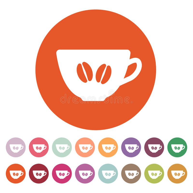 The Coffee Icon. Coffee Symbol Stock Vector Illustration of object