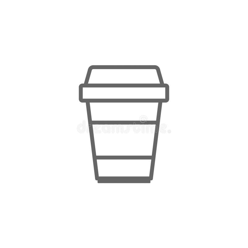Coffee cup icon 3 stock photo. Illustration of emblem - 131581096