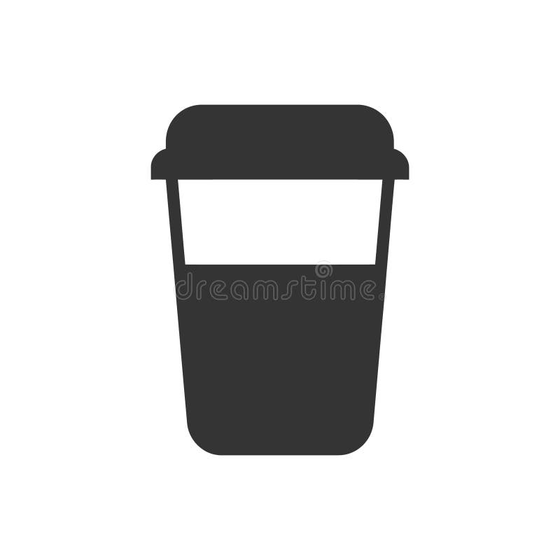 Coffee Cup Icon stock vector. Illustration of icon, beverage 296705759