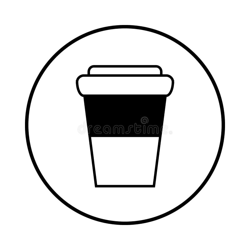 Coffee cup icon stock illustration. Illustration of drink 201204954