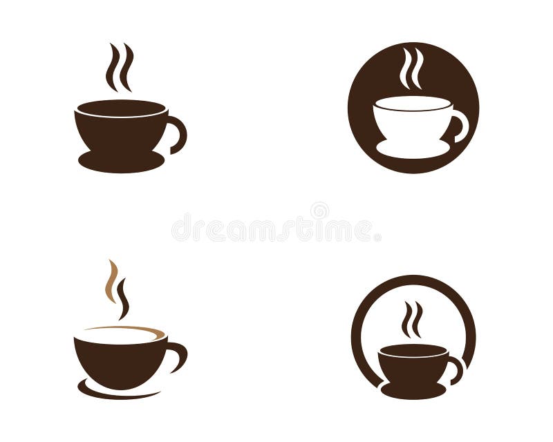 Coffee cup Logo Template stock vector. Illustration of kitchen 102676689