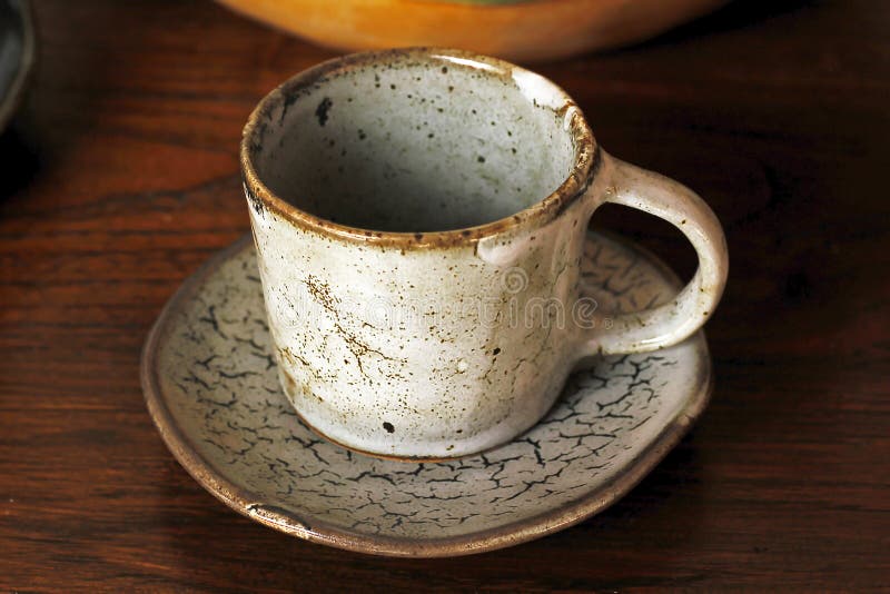 Coffee cup made of ceramic royalty free stock images Coffee cup made of ceramic royalty free stock images
