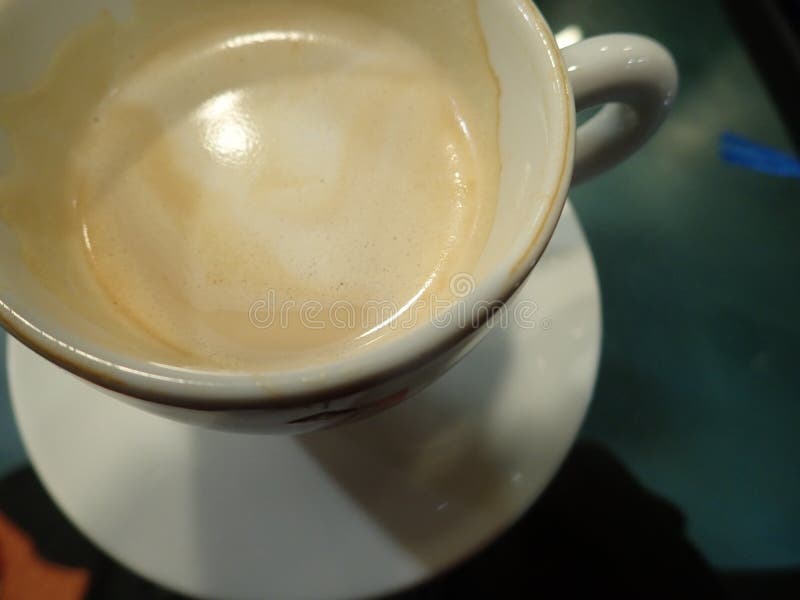 Coffee Cup with a Serving Plate Stock Photo Image of aroma