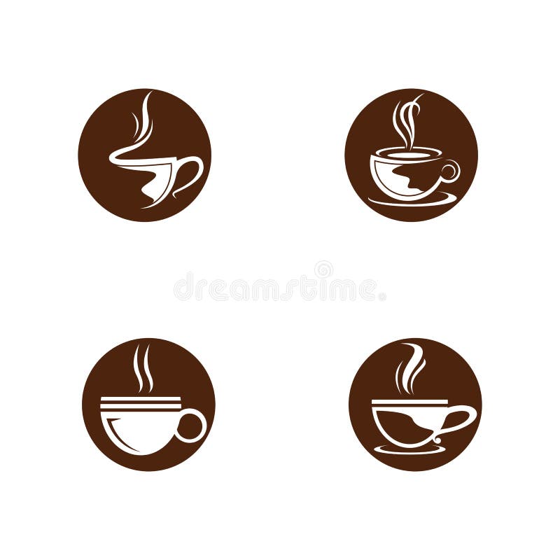 Coffee Cup Symbol Vector Icon Stock Vector Illustration of element