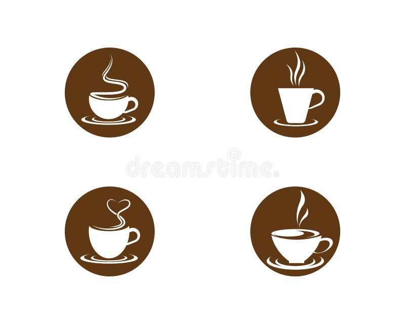 Coffee Cup Symbol Vector Icon Stock Vector Illustration of aroma