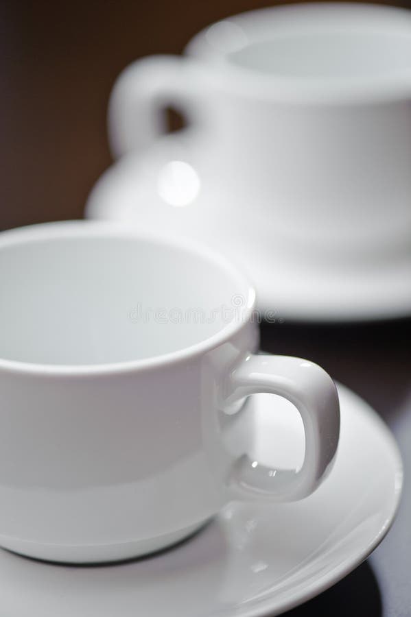 Coffee cups 1 royalty free stock photos
