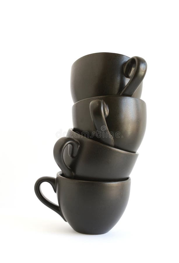 Coffee cups royalty free stock image