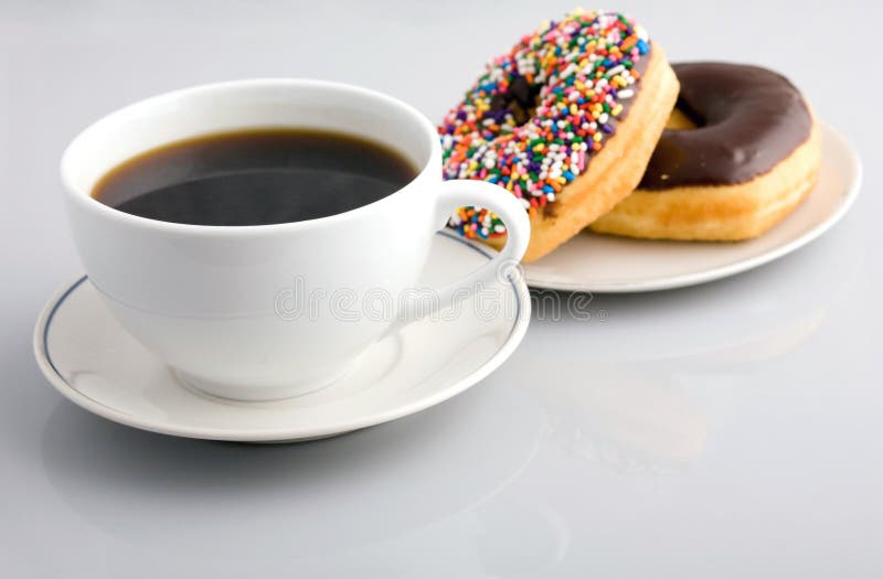 Coffee and donuts