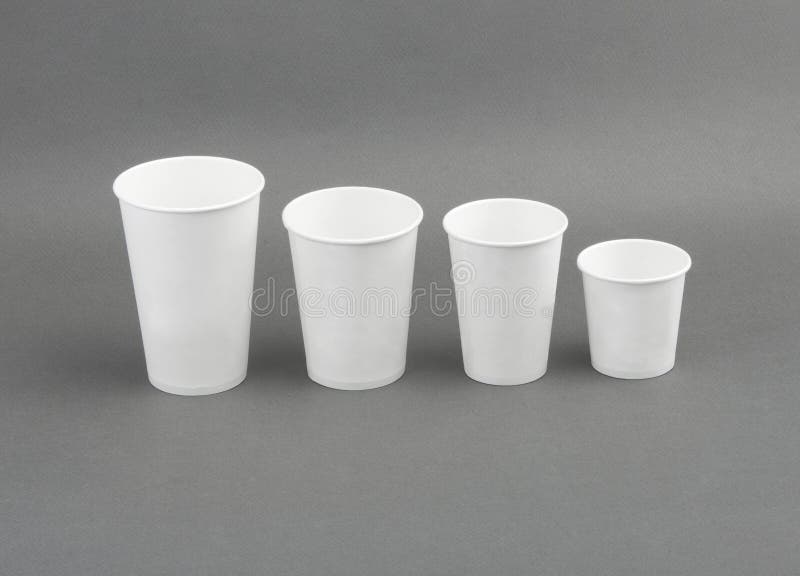 Coffee drinking cup sizes. stock photo. Image of espresso 45465364