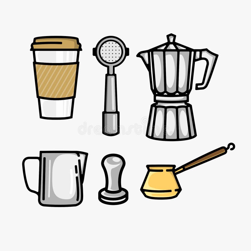 Coffee Supplies, Vectors